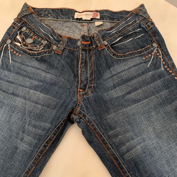 Men’sLaguna beach bootcut jeans.